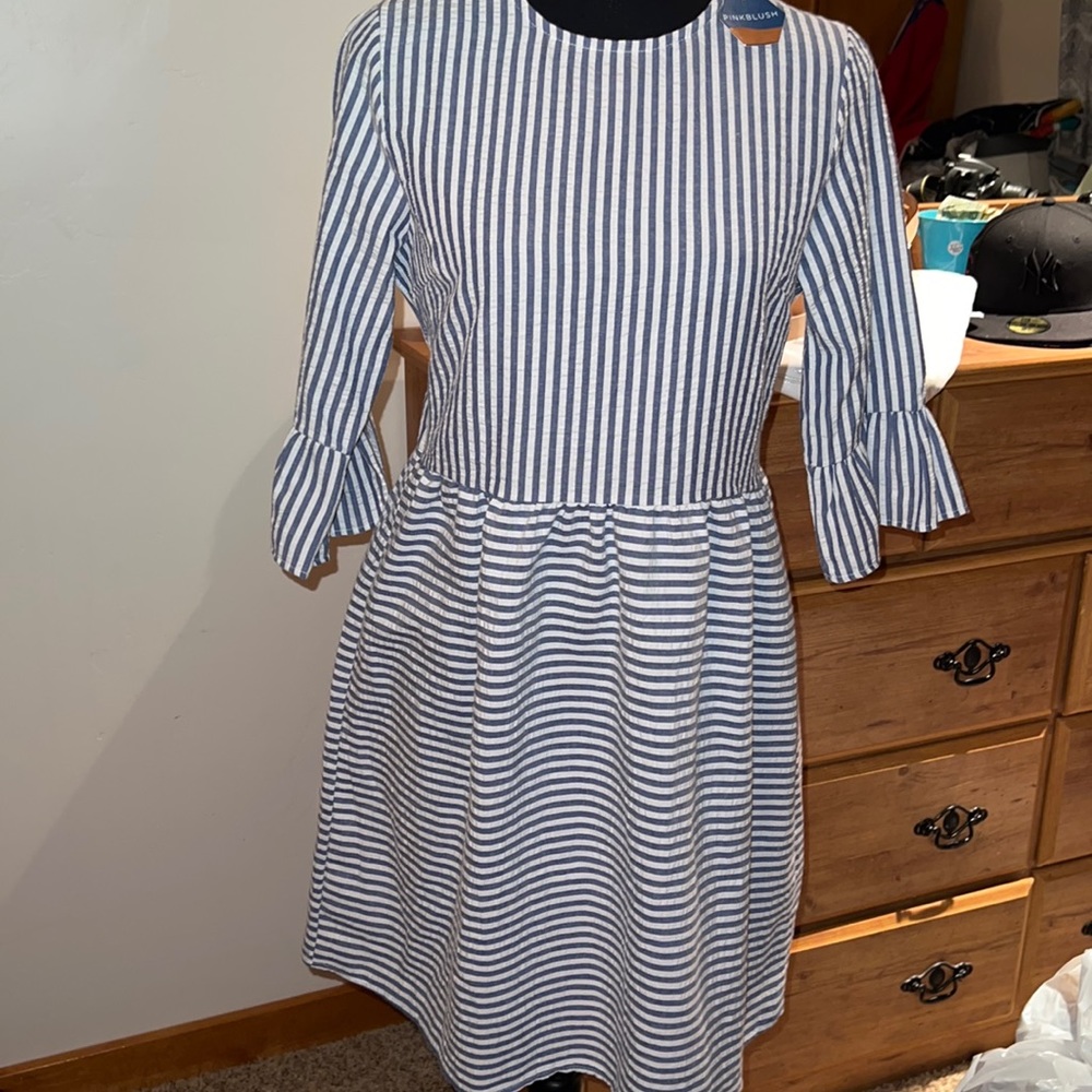 Pinkblush striped dress